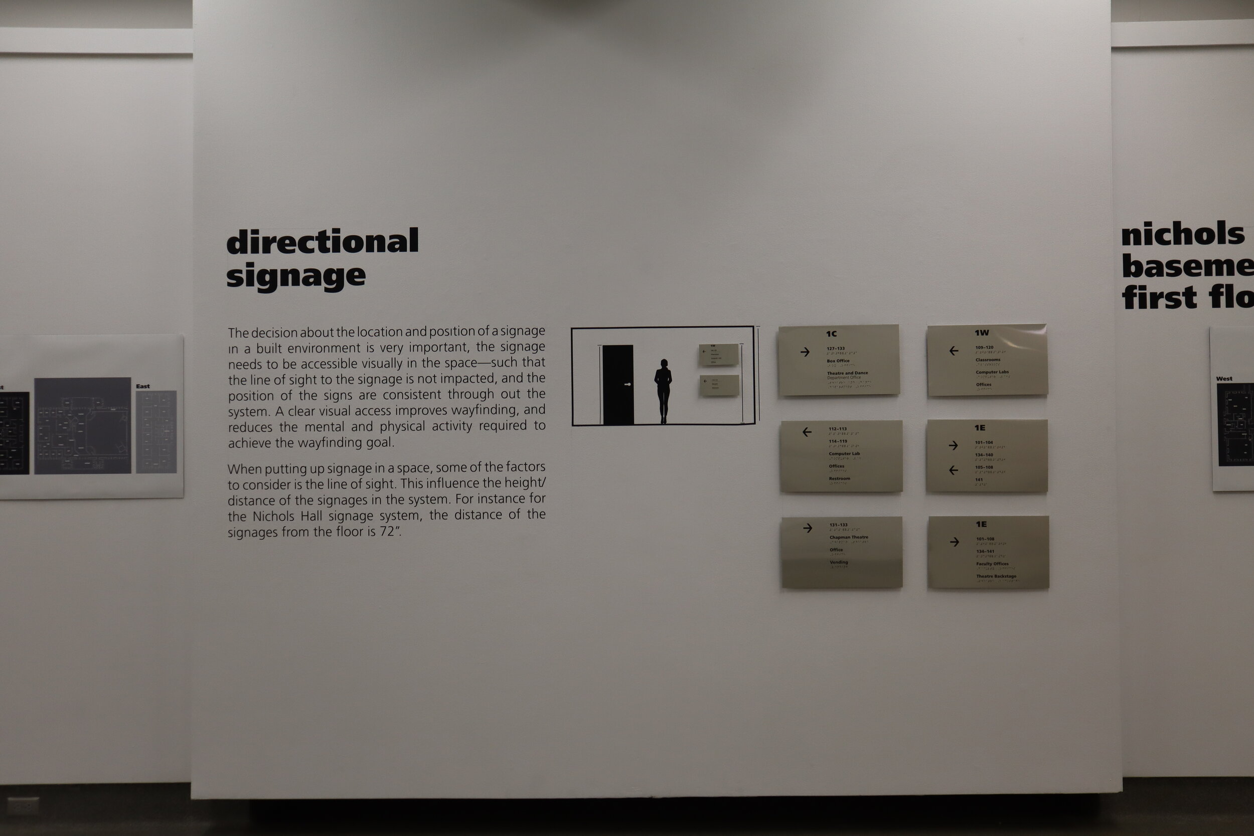 Full gallery view showing complete exhibition installation