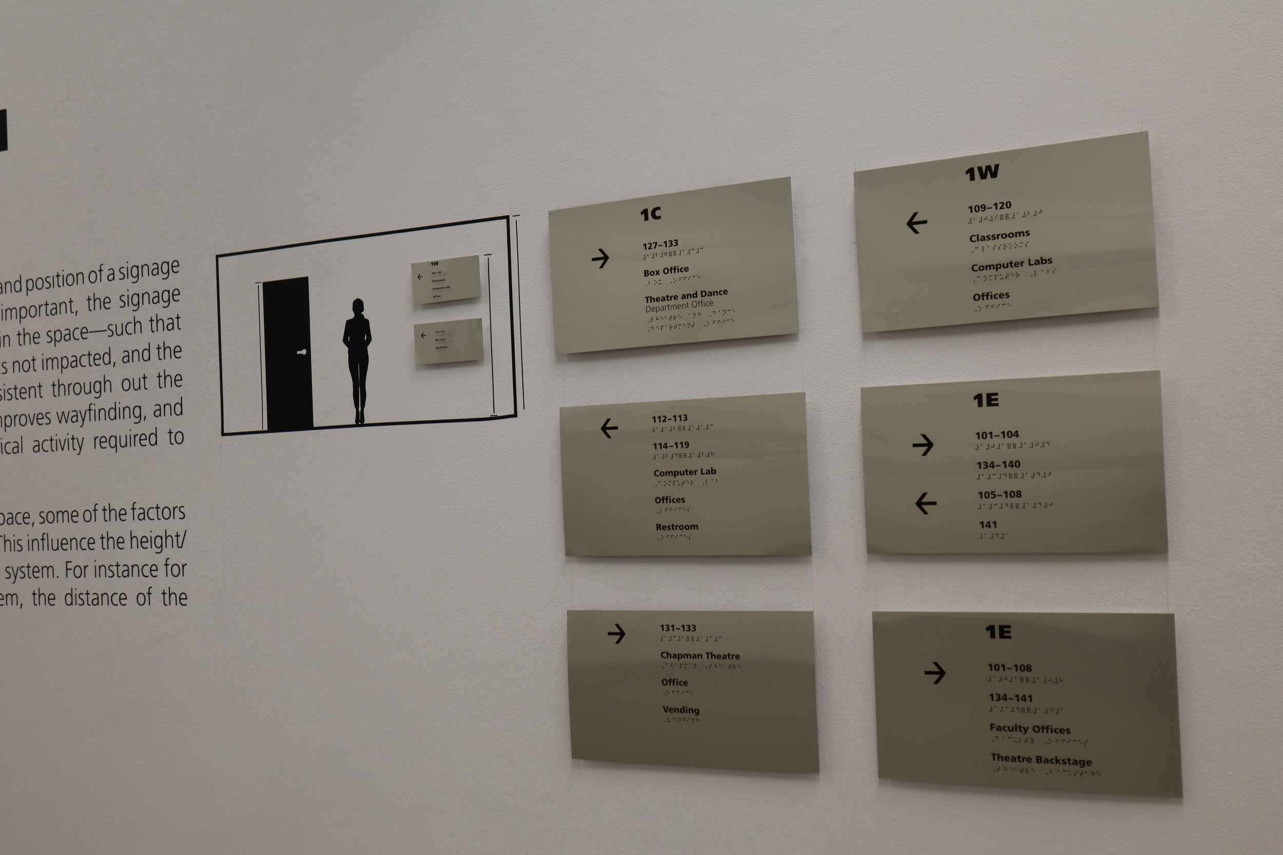 Kehinde Osho presenting at the exhibition